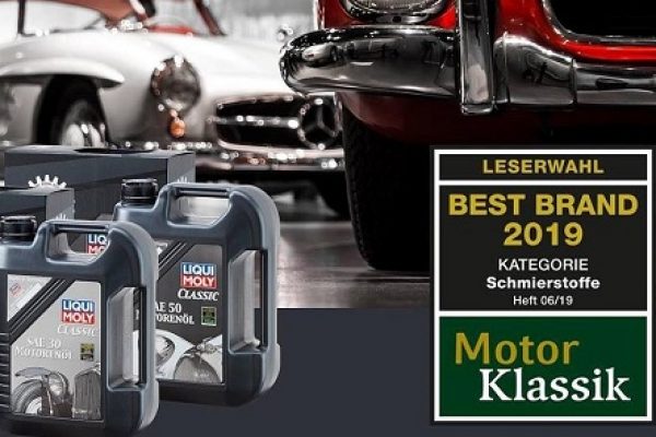 Компания LIQUI MOLY стал обладателем премии «Motor Klassik Award».